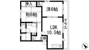 シャーメゾン川面の物件間取画像